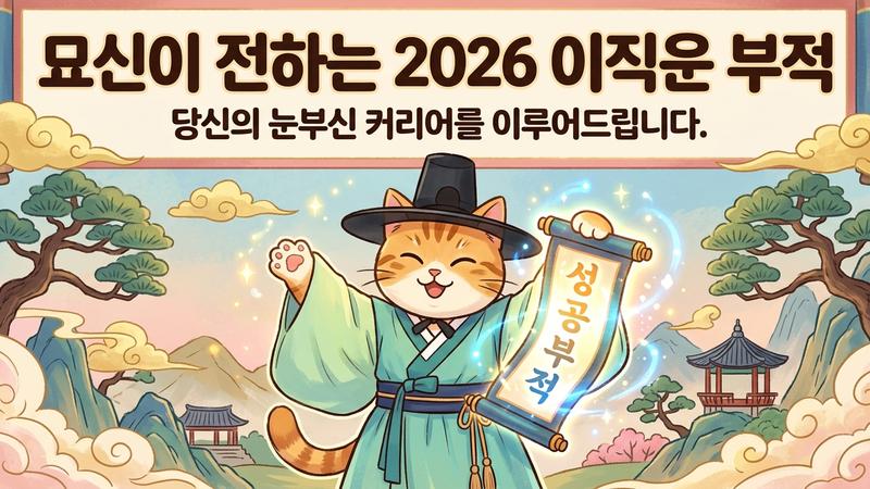 2026년 내 이직운은 언제일까? 사주로 직접 확인하는 셀프 커리어 분석법