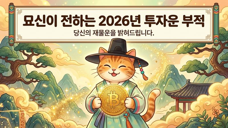 2026년 병오년 코인 투자운과 횡재수: 타오르는 불꽃 속 내 재물운의 타이밍은?